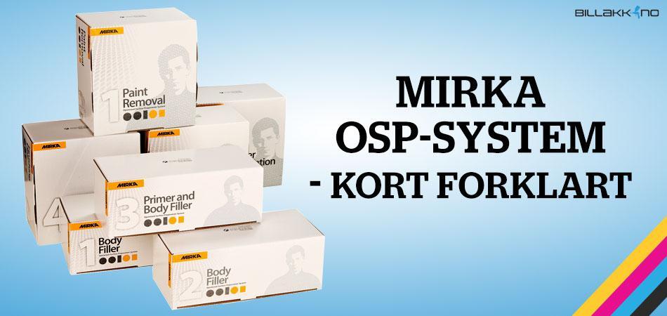 Mirka OSP - Optimized Surface Preparation System