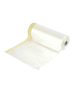 Flush 111 Maskeringsfilm med tape 35cm x 25m
