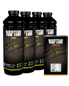 Raptor Bedliner 2K Sort - 4L