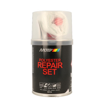 Motip Polyester reparasjonssett - 1KG