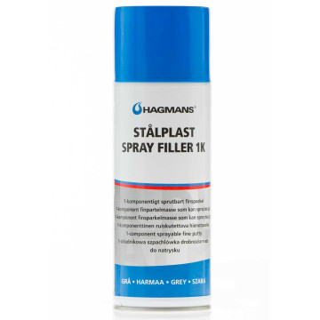 Hagmans Stålplast spraysparkel grå - 400ML