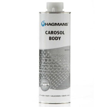 Hagmans Carosol steinsprutbeskyttelse/body hvit - 1L