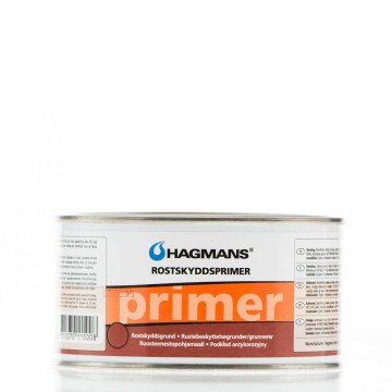 Hagmans Rustbeskyttelsesprimer rødbrun - 0,3L