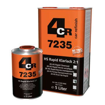 4CR 7235.5000 5L 2K HS Rapid Klarlakk