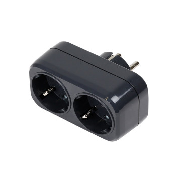 MIRKA 8999295111 Jordet Dobbeltstikk 230V Sort