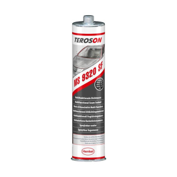 Teroson MS9320SF Sprøytbar tetningsmasse sort - 300ML