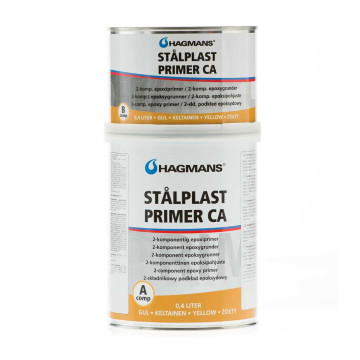 Hagmans Stålplast CA Primer Gul, 800ml