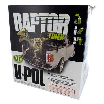 U-POL RLW S4 Raptor Bedliner Hvit 4 L
