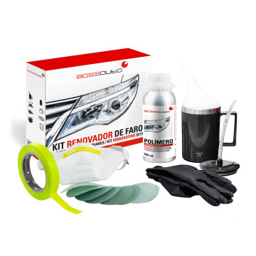 Bossauto 100795 Headlights renovation kit