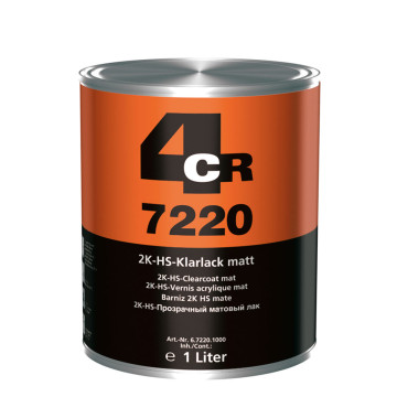 4CR 7220.1000 1L 2K HS Klarlakk Matt