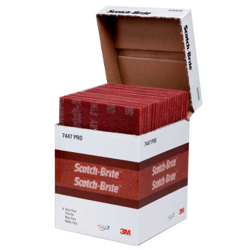 3M Scotch-Brite 158 X 224 Mm Veryfine Rød 20Pk