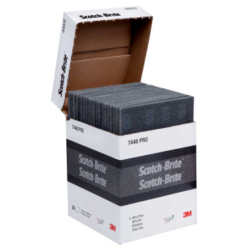 3M Scotch-Brite 158 X 224 Mm Ultrafine Grå 20Pk