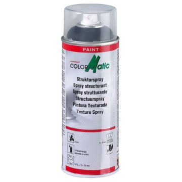 Colormatic Strukturspray Sort 400Ml