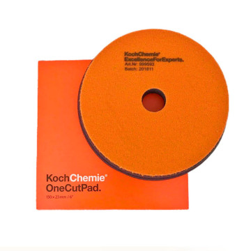 Koch Chemie One Cut & Finish polerpad 150mm orange