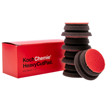 Koch Chemie Heavy Cut rubbingpad 45mm rød - 5PK