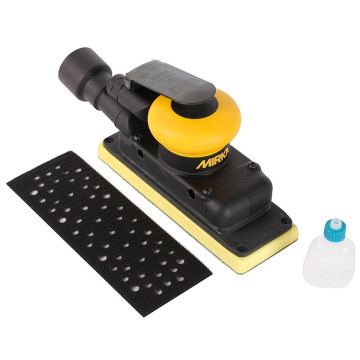 Mirka OS 383CV Slipemaskin trykkluft 70x198mm med utsug