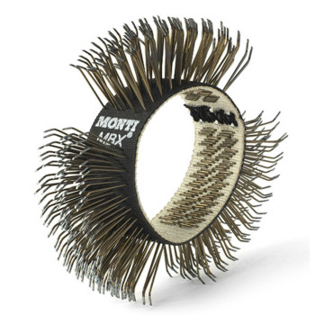 Monti Mbx Stålbørste Grov 23Mm Svart