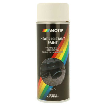 Motip 4036 Varmebestandig 800C hvit 800C, 400ml