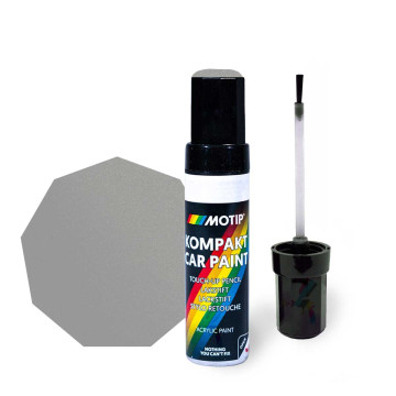 Lakkpensel 955434 grå metallic flekklakk, 12ml