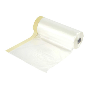 Flush 110 Maskeringsfilm med tape 20cm x 25m