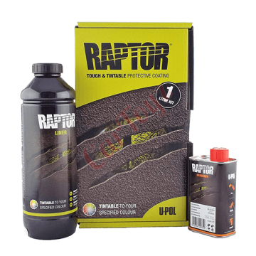 U-Pol Raptor Bedliner 2K Sort - 1L