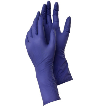 Tegera 858 Engangshansker nitril 0,15mm ekstra lange str. 11/XXL – 100PK