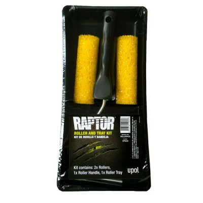 Raptor Bedliner Rullesett, 10cm