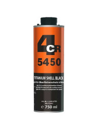 4CR 5450.0750 Titanium Shell Bedliner Sort 0,75L